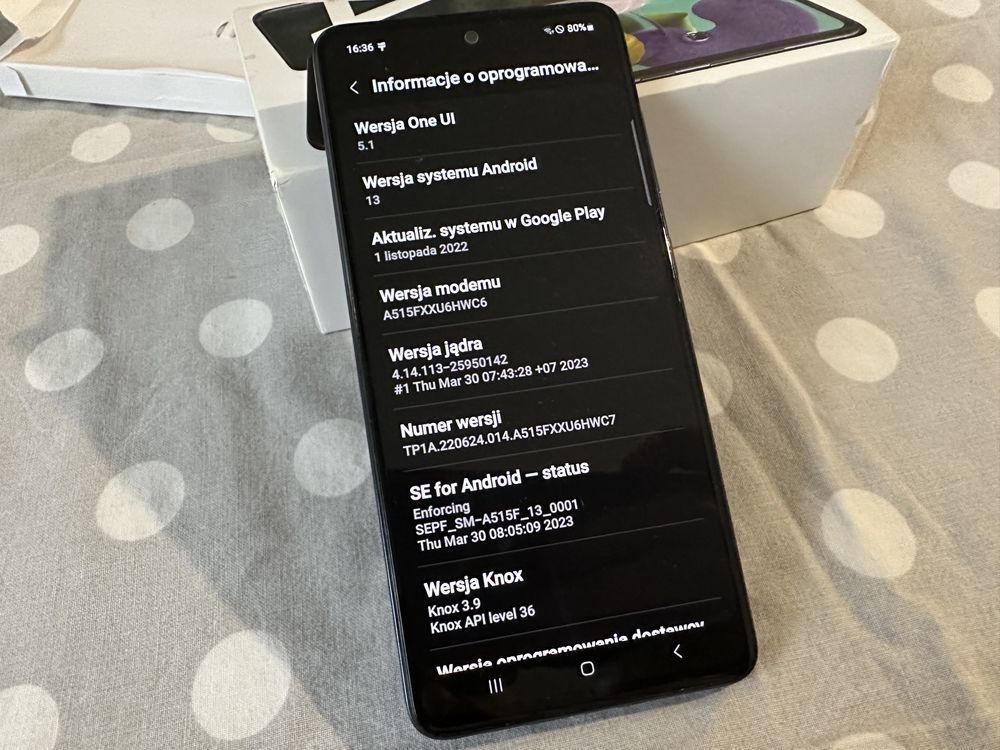 Samsung A51 w bdb stanie