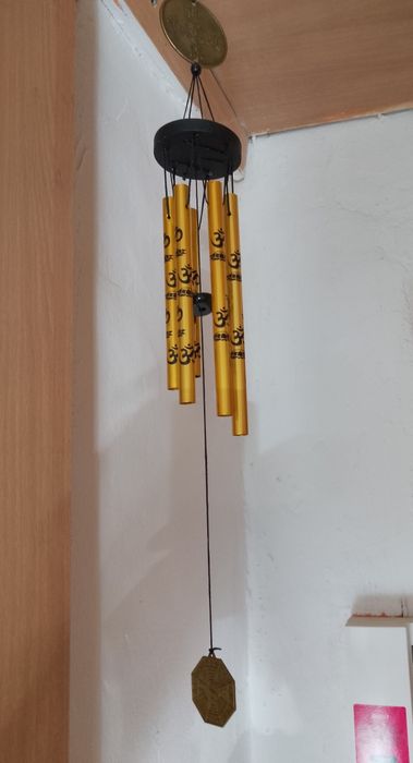 Dzwonki wietrzne 55 cm 6 rurek