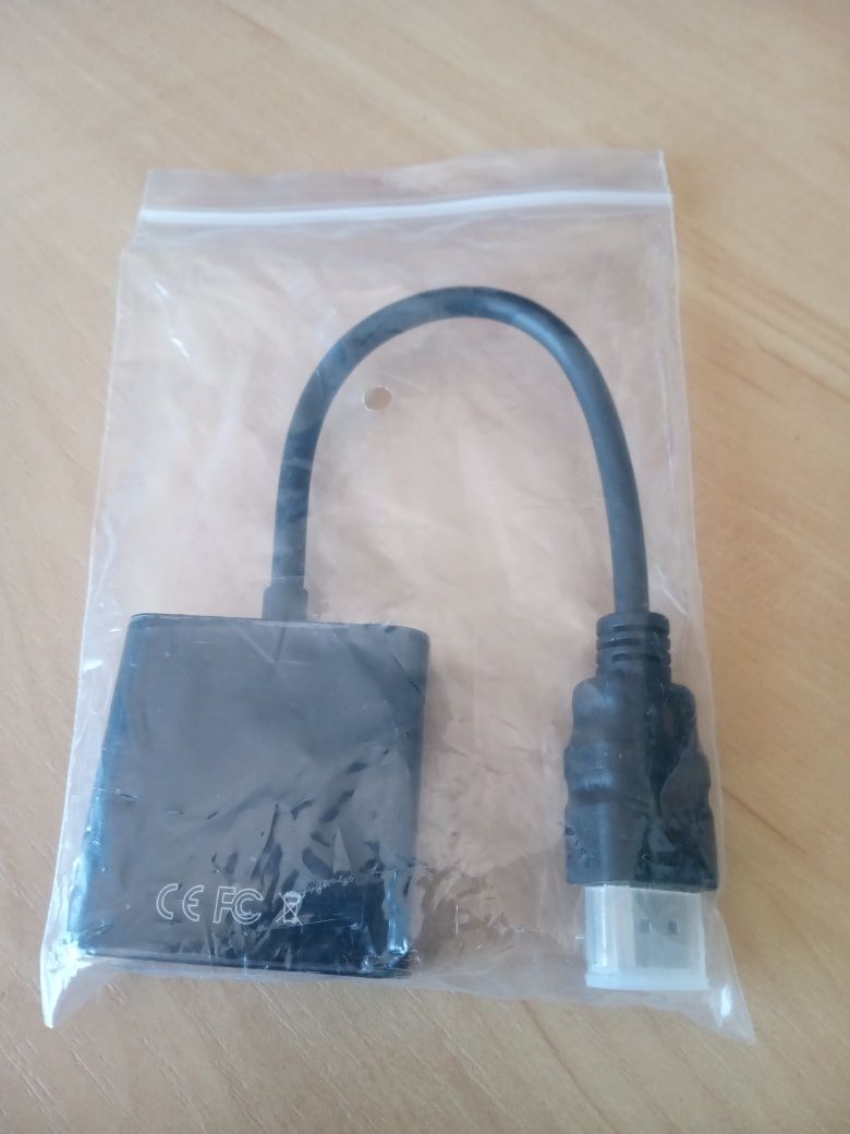 Перехідник HDMI VGA, конвертер hdmi vga, адаптер hdmi vga