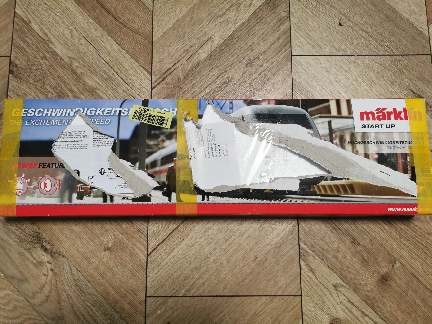 Zespół trakcyjny H0 Märklin 36712 start up pociąg kolejka ice