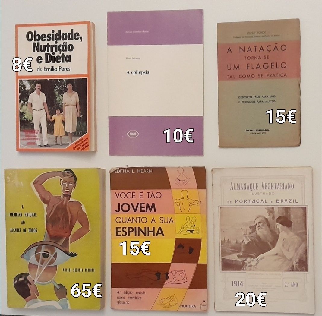 9 livros diferentes