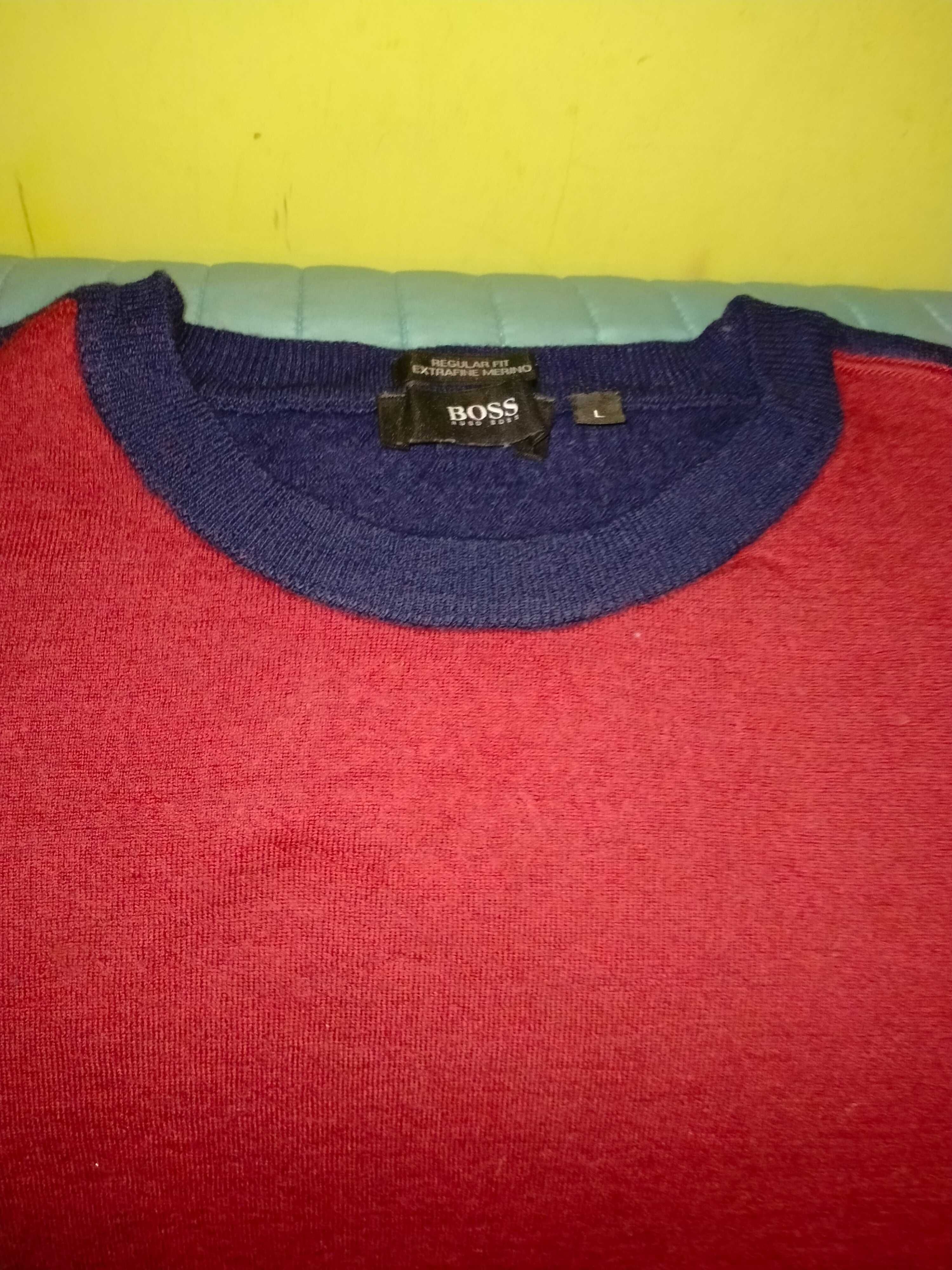 Sweter damski Hugo Boss r.M wełna