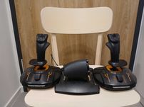 2x Thrustmaster T.16000M FCS + przepustnica TWCS