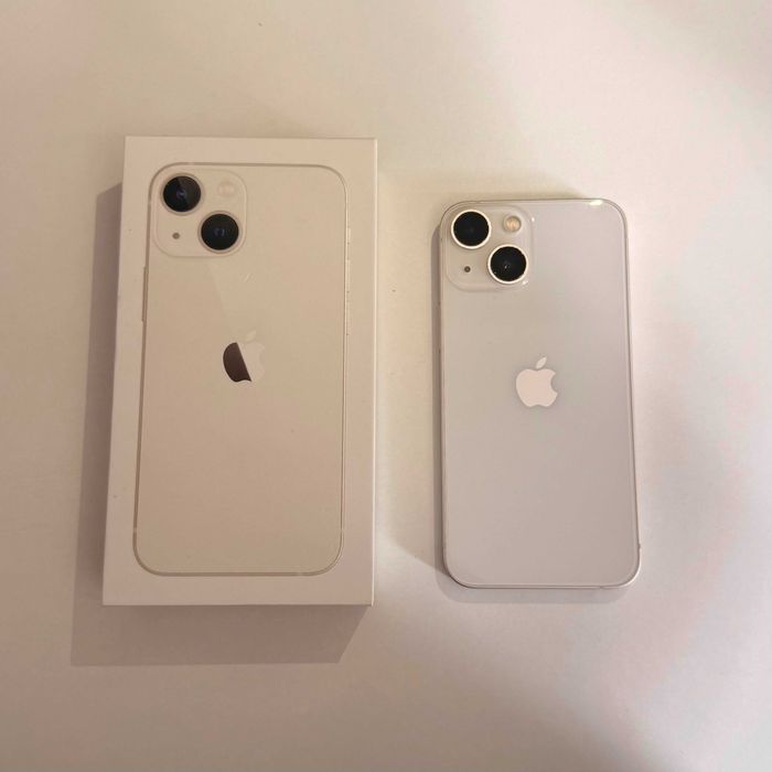 Apple iPhone 13 mini 128gb Starlight / Biały STAN DOBRY