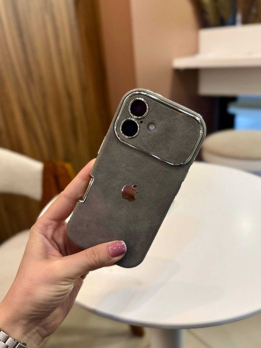 Чохол iPhone Pro Max чехол айфон про макс 15 / 16 велюр