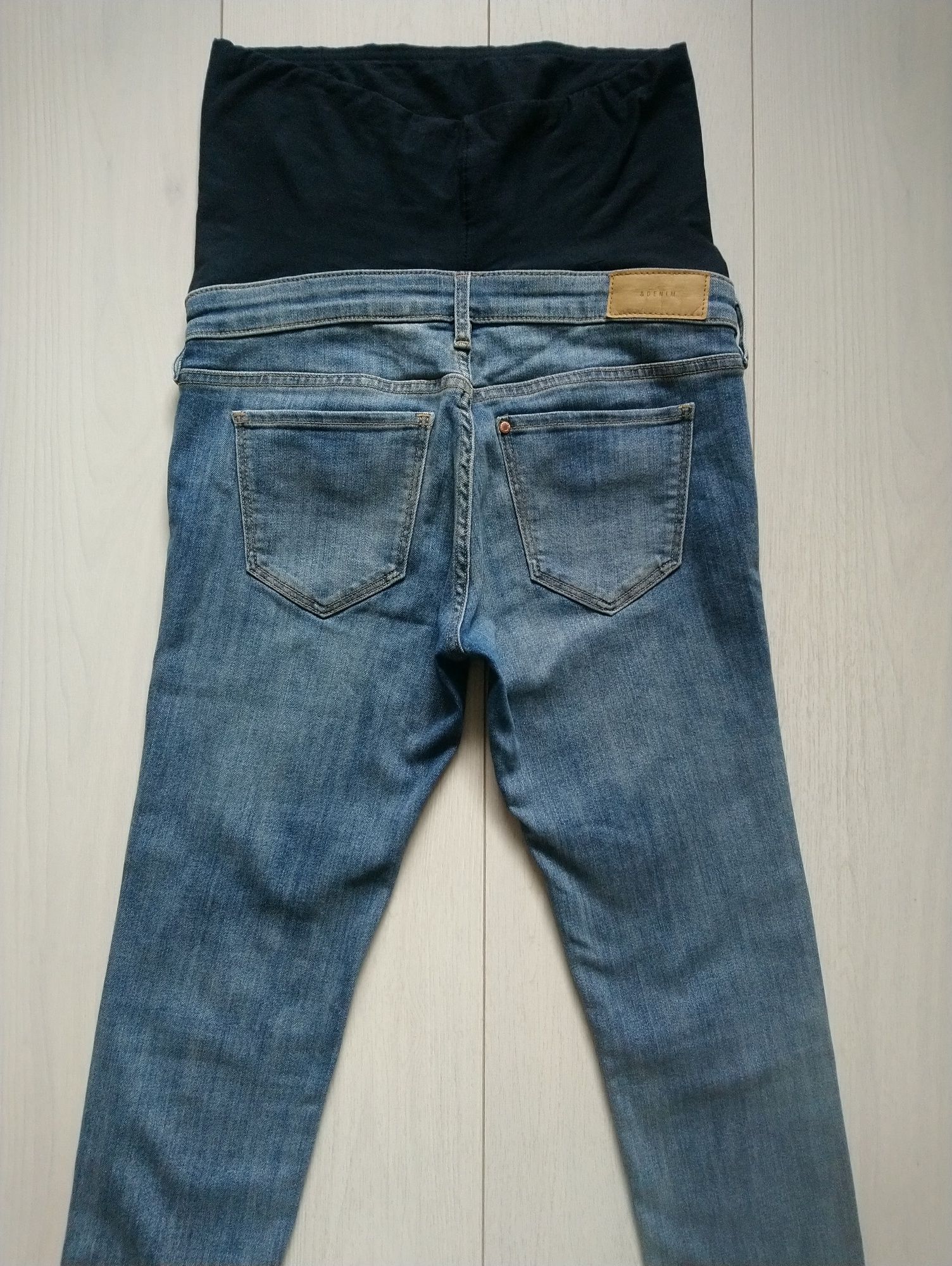 Джинси для вагітних М розмір Skinny Ankle High Rib