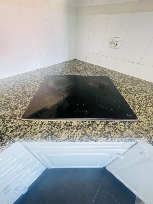 Banca de cozinha, de canto