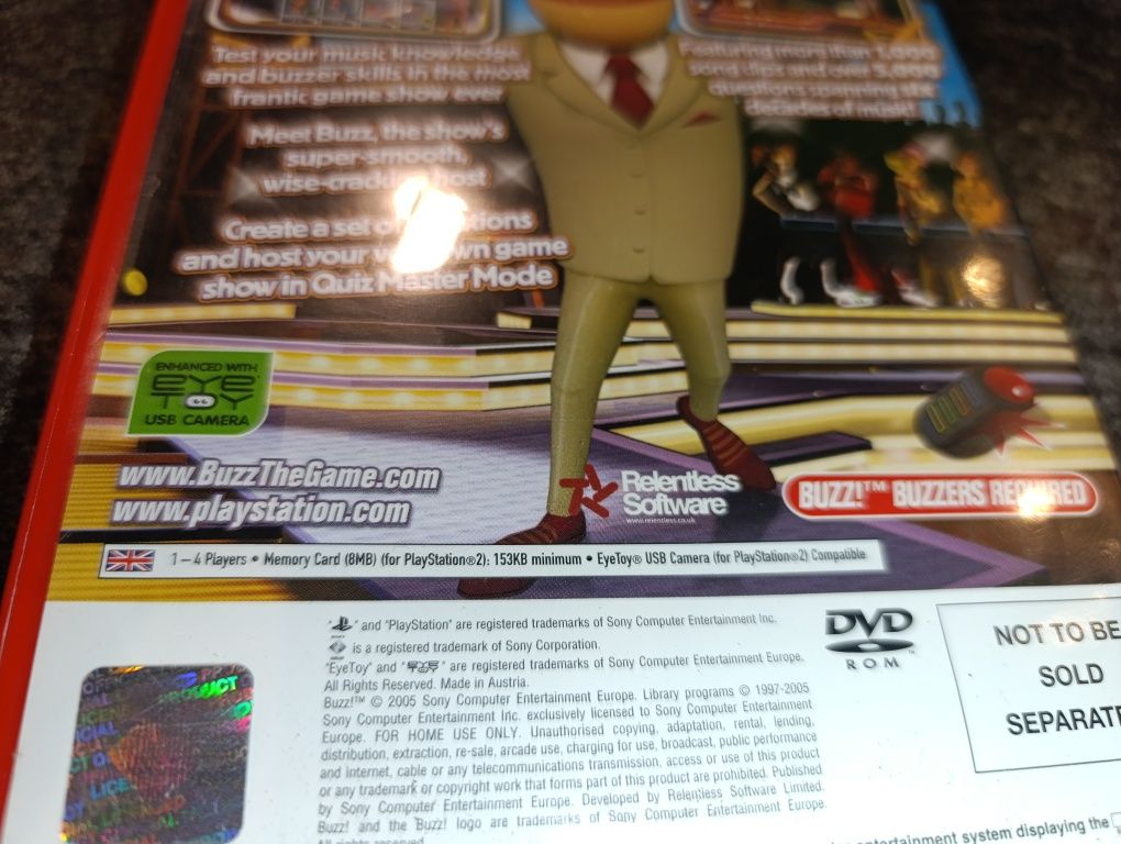 Buzz The Music Quiz PS2 sklep kioskzgrami