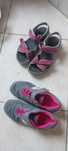 Adidasy i sandały Quechua w rozmiarze 34/35