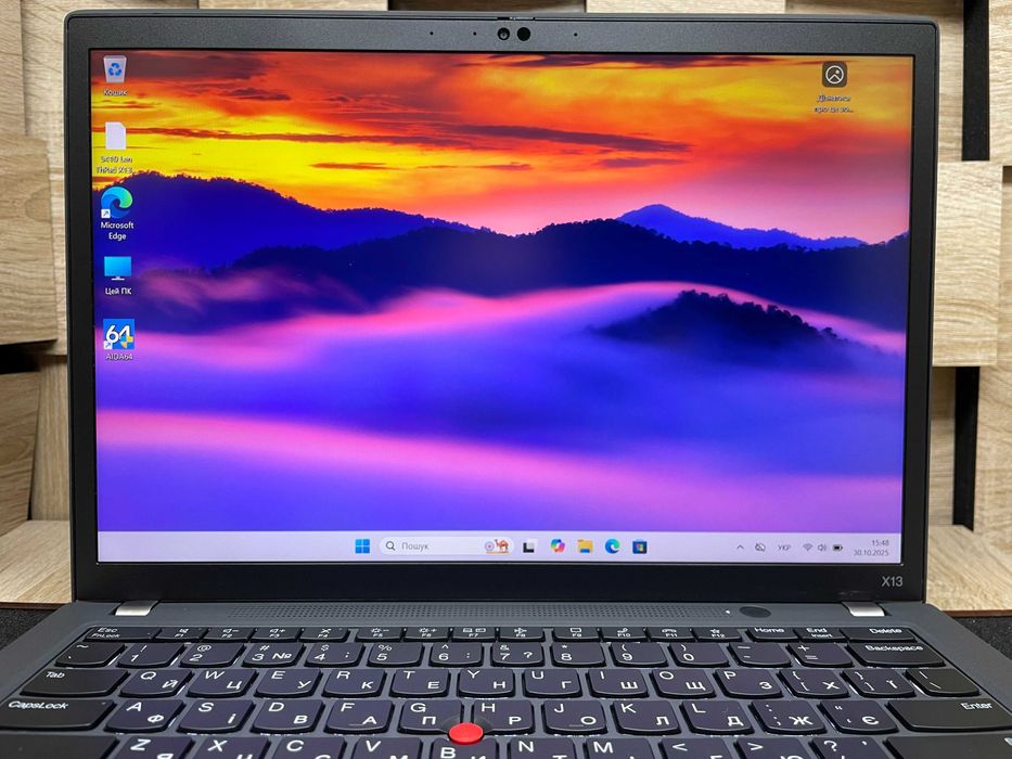 №5410 Ноутбук Lenovo ThinkPad X13 Gen 3 13.3"/R7 6850U/RAM16Gb/SSD512