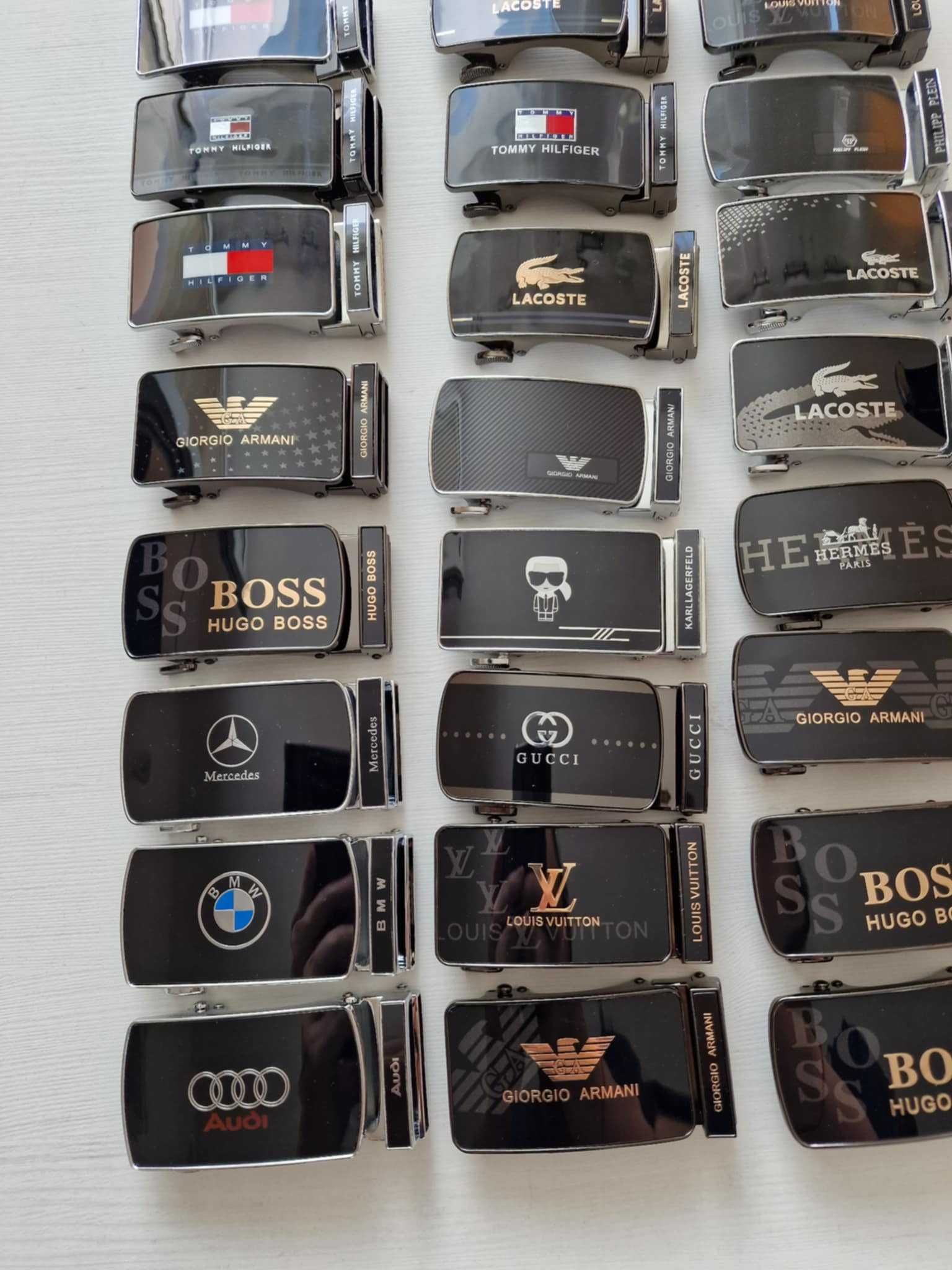 Skórzany Pasek Męski Armani Tommy CK Lacoste Hermes Karl Boss Gucci
