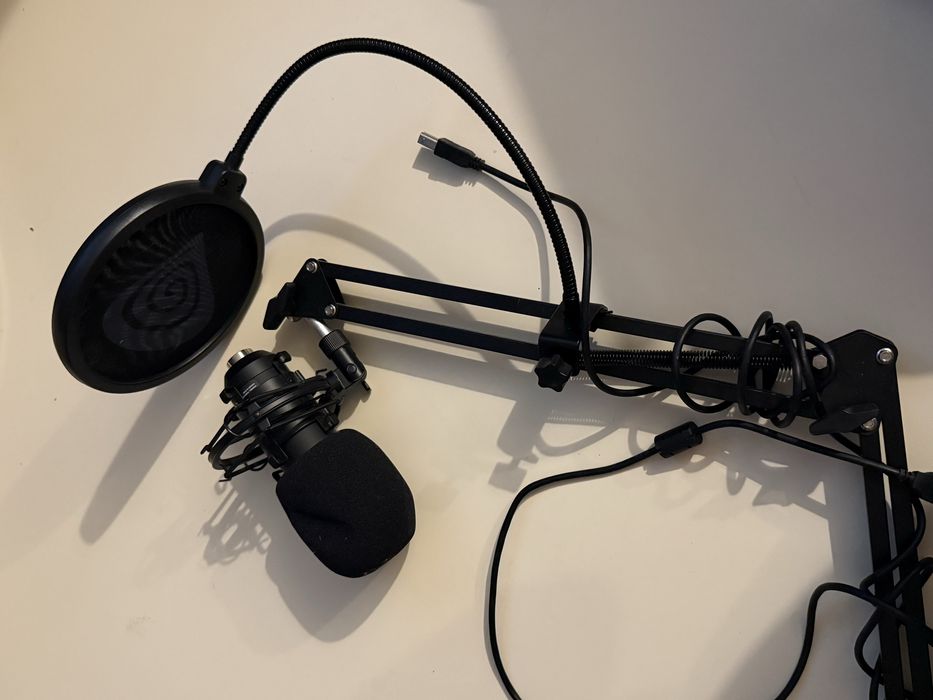 Mikrofon usb zestaw