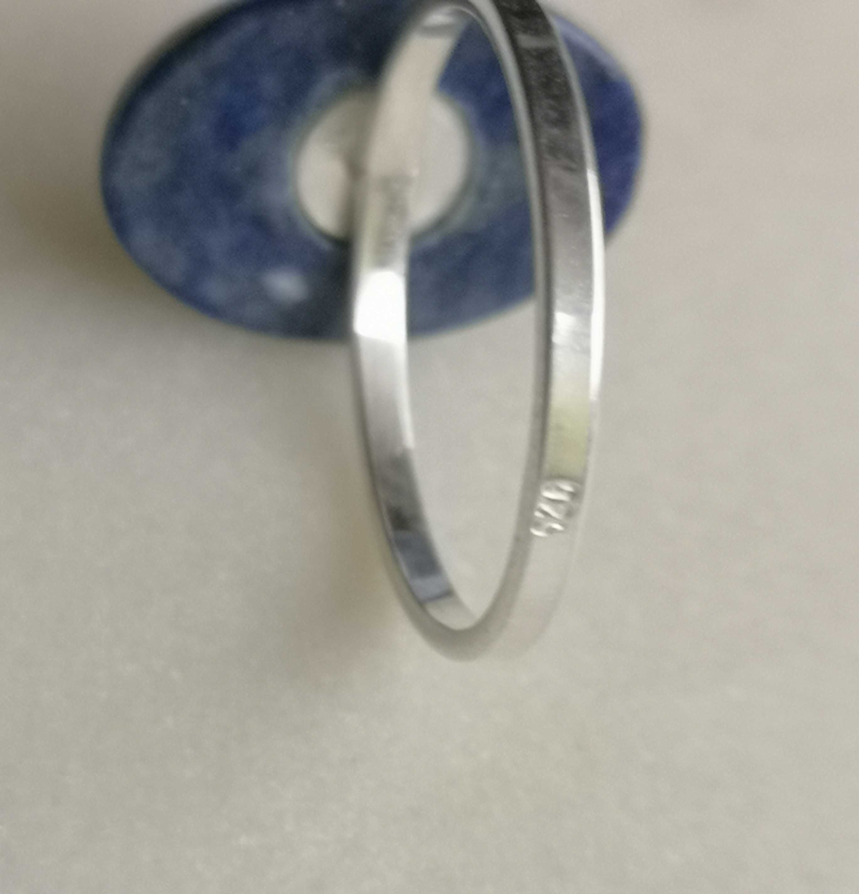 pierścionek lapis lazuli srebro lazuryt kamień lapis