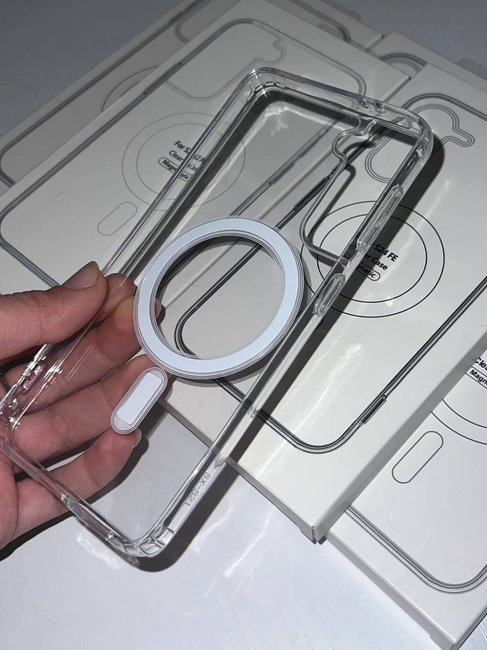Чехол magsafe противоударный Samsung S21 -S25