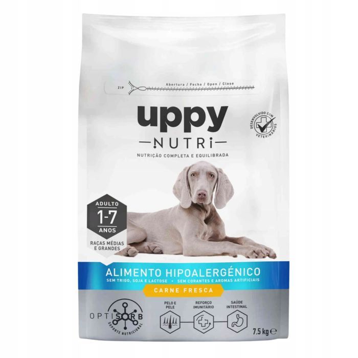 Sucha Karma Bezzbożowa Uppy Nutri Premium, Kurczak 7,5 Kg Dla Psów