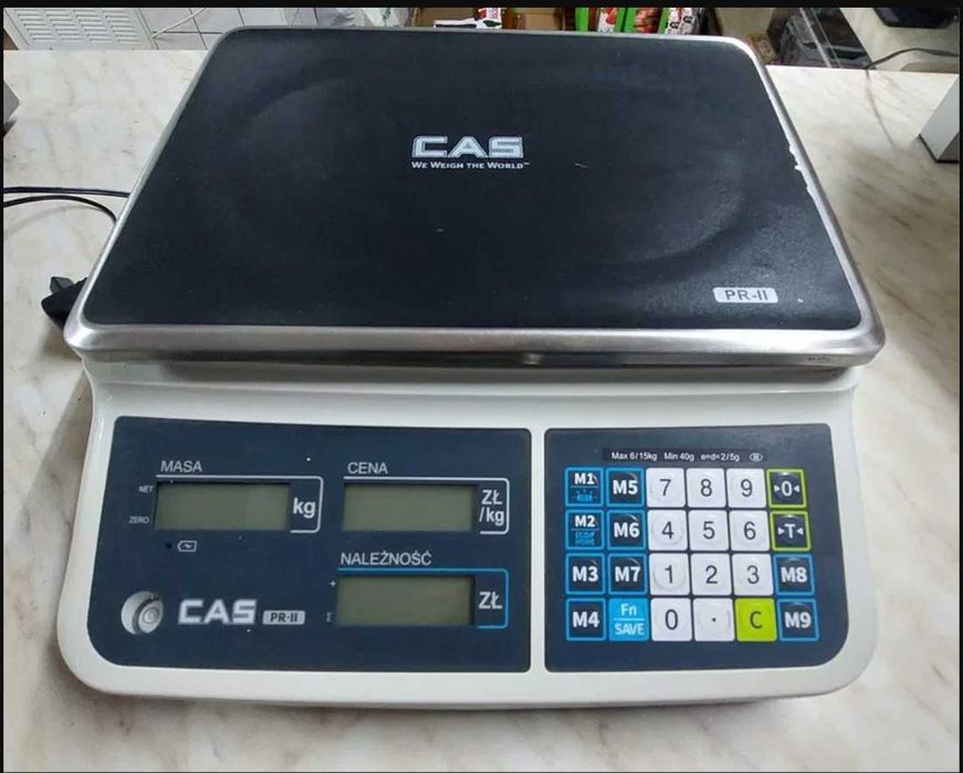 Waga CAS z legalizacją PR-II