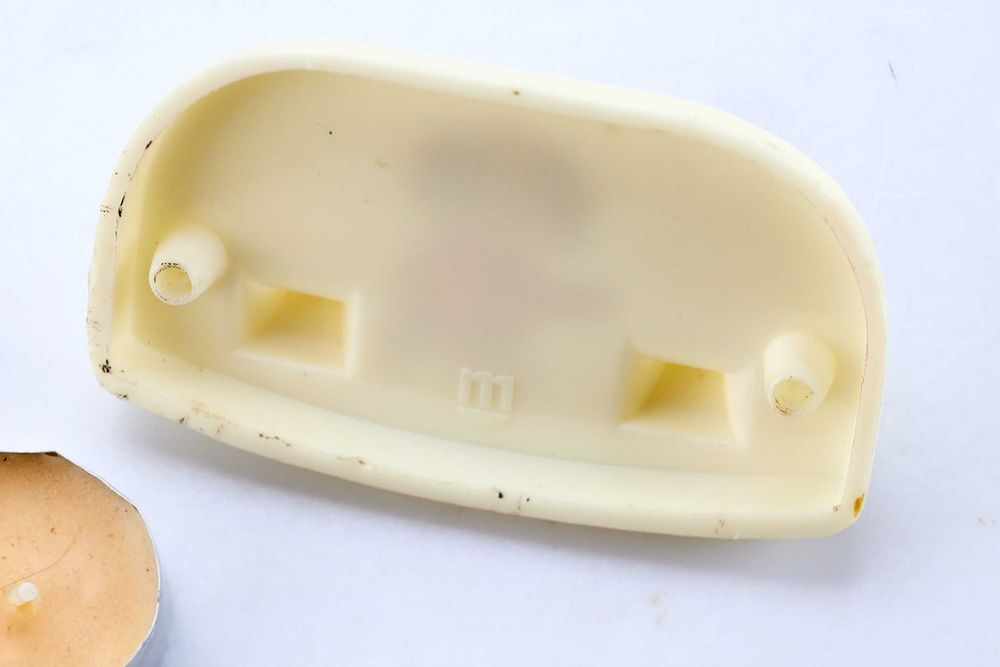 plastikowy wieszak łazienkowy podwójny na ręczniki PRL