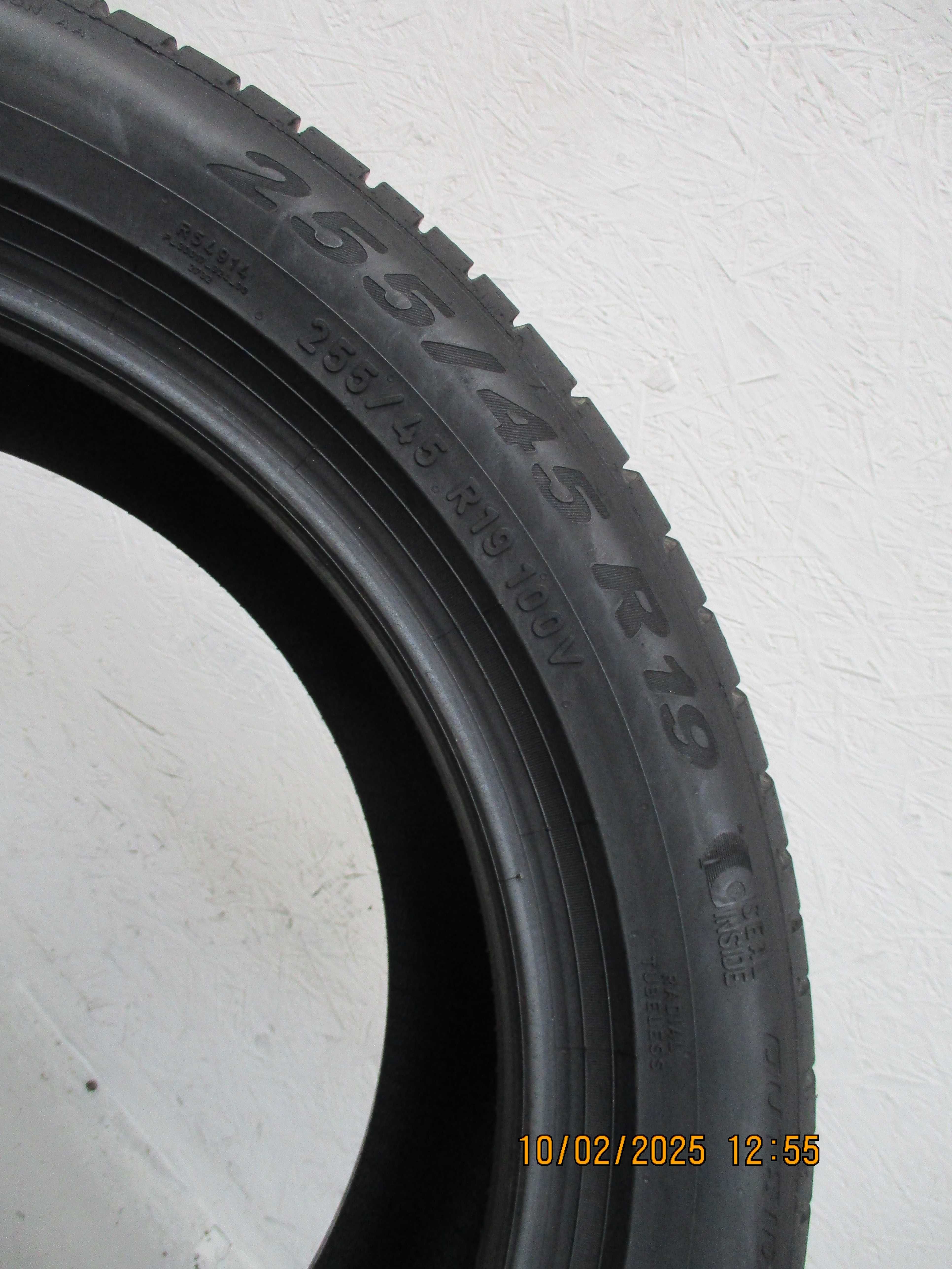 2x 255/45R19 Pirelli Scorpion 100% bieżnika 23r