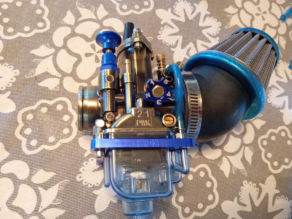 Kit Projeto Carburador 21+ Filtro de ar 45°