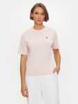 T-shirt basic różowy z logo Lacoste 34