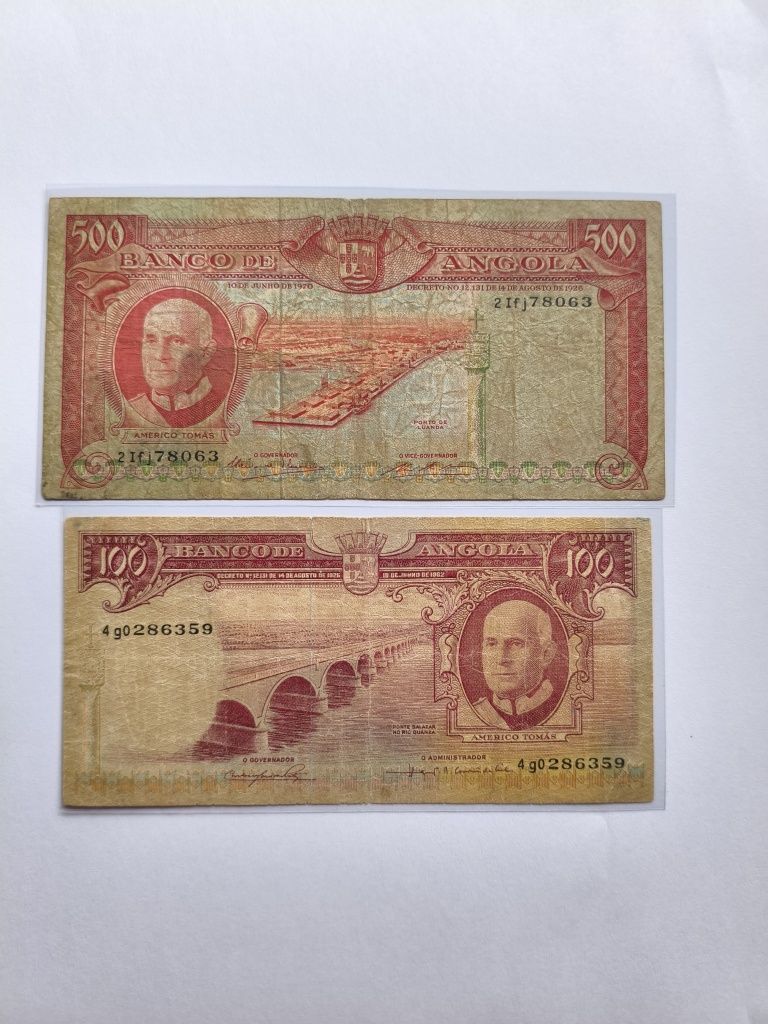Notas de  Angola