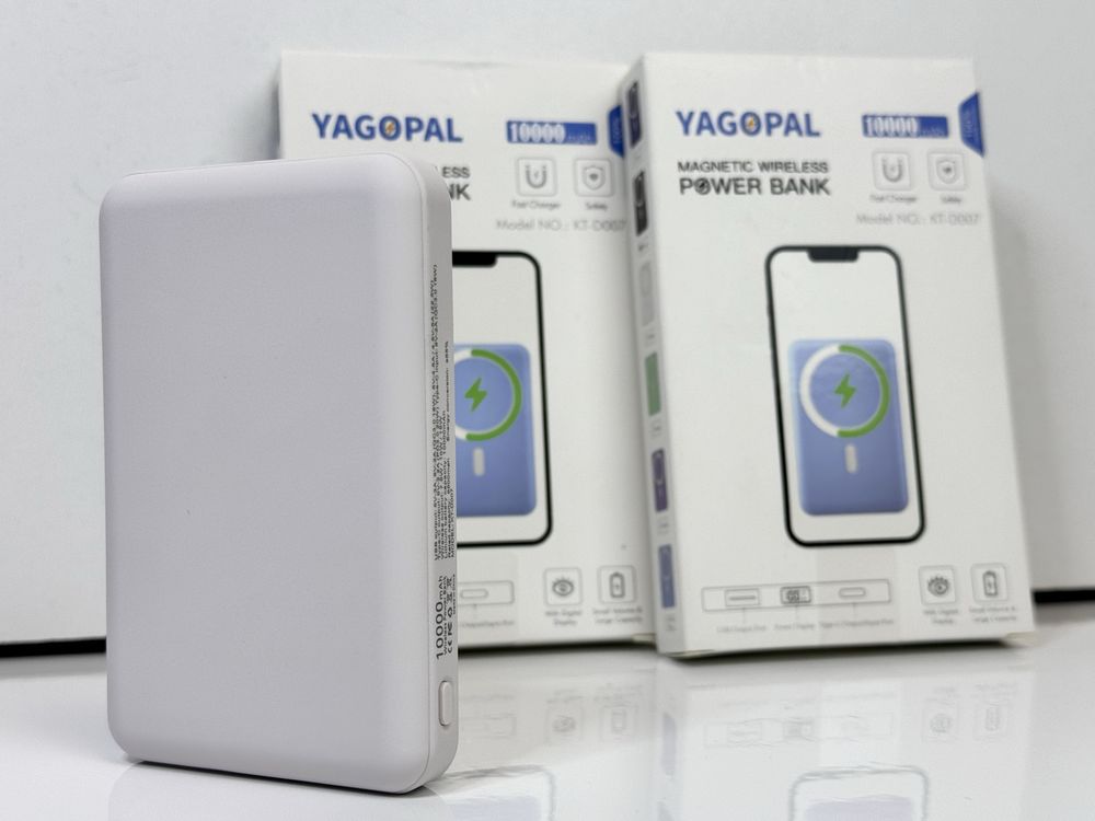 Повербанк Power Bank Yagopal KT-D007 10000 mAh 15Вт magsafe USB-C