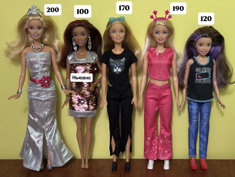 Ляльки Барбі Кен Оригінал Мател ЛОЛ