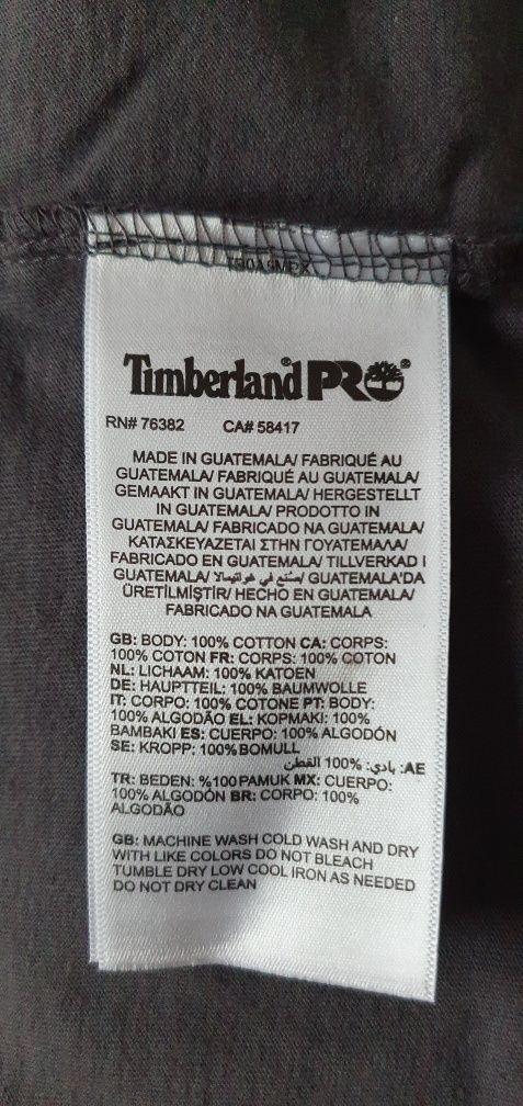 Футболка тішотка Тімберленд Про Timberland Pro XL сіра нова оригінал