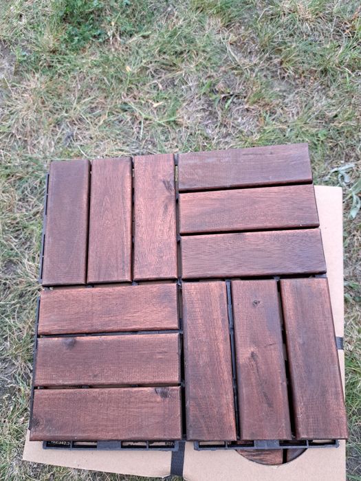 Podest tarasowy, płyta podłogowa Ikea Runnen 40 opakowań