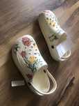Buty ala Crocsy 37 nowe w kwiaty/ ogrodowe