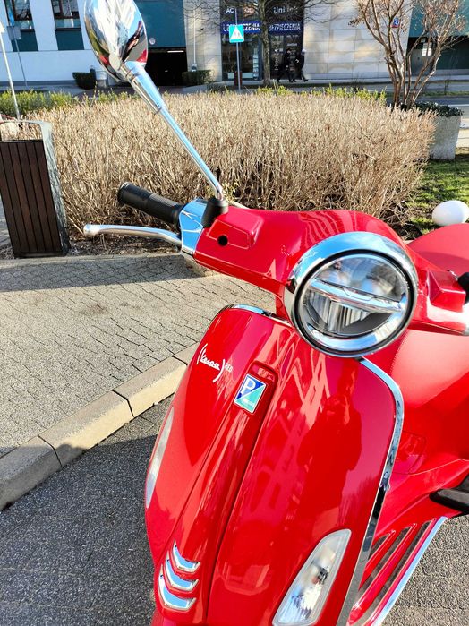 VESPA RED 2021 - przebieg 1200km, 1 właściciel