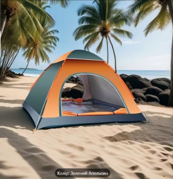 Автоматична водонипрокна палатка