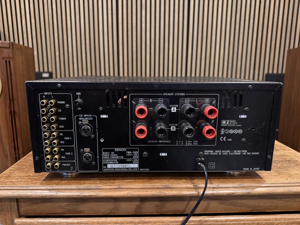Denon PMA-1560 wzmacniacz stereo xlr
