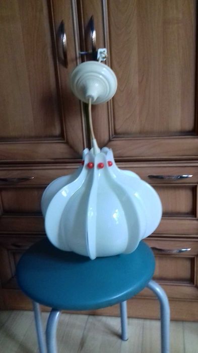 stare  żyrandole lampy prl