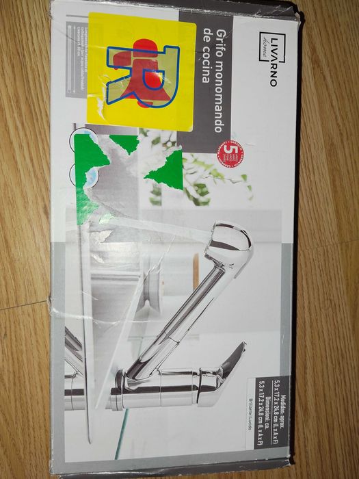 Torneira com mangueira extraivel