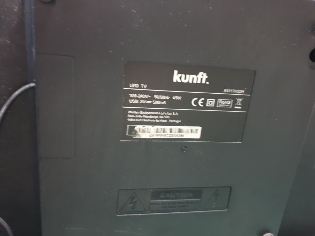 Tv Kunft 32 polegadas peças