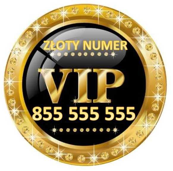 Złoty Numer telefonu (cyfra) 55.555.555 Platynowy Numer telefonu