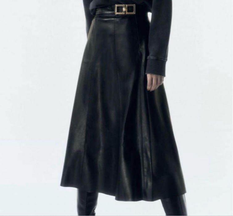 Спідниця Escada zara еко шкіра юбка