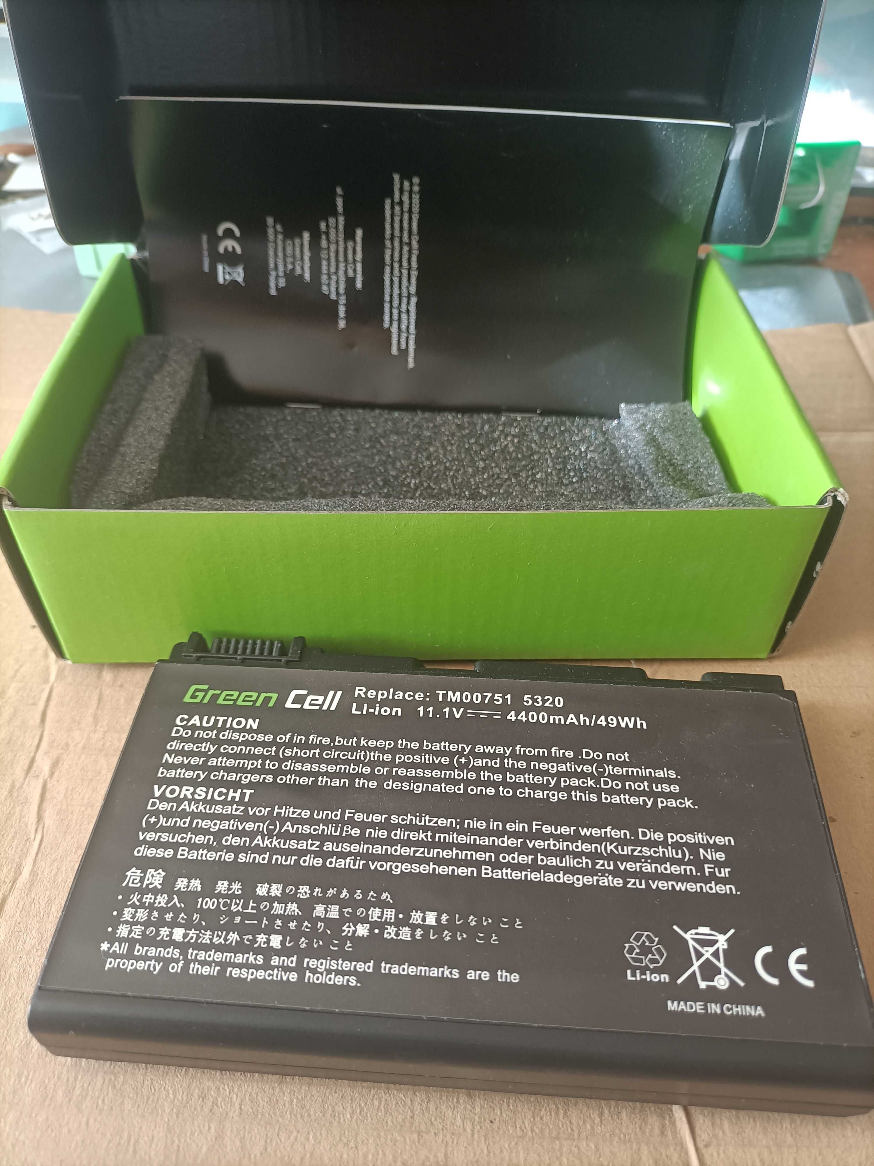 Bateria Green Cell Nova para Acer Extensa