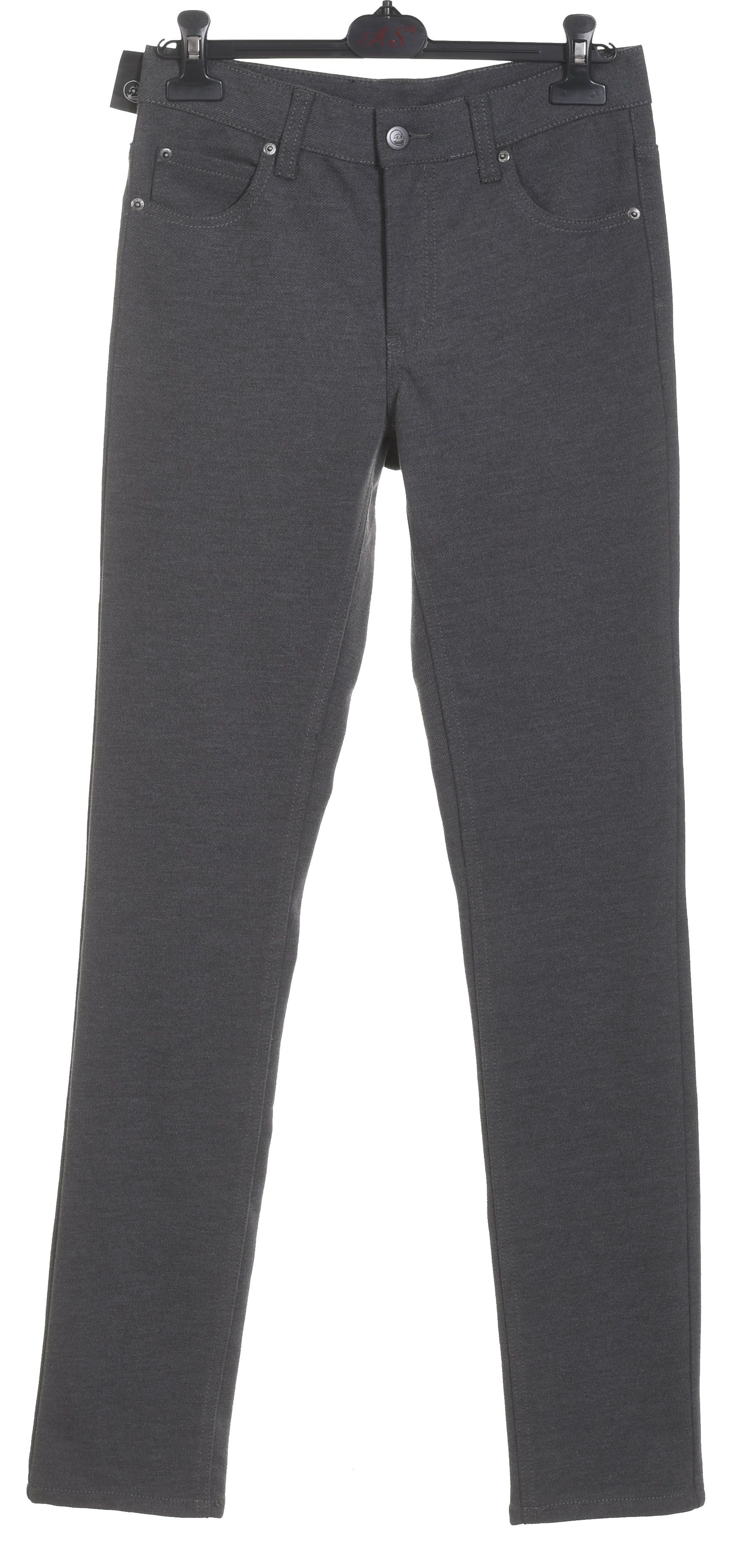 CHEAP MONDAY szare spodnie męskie ze streczu rurki W28 L34