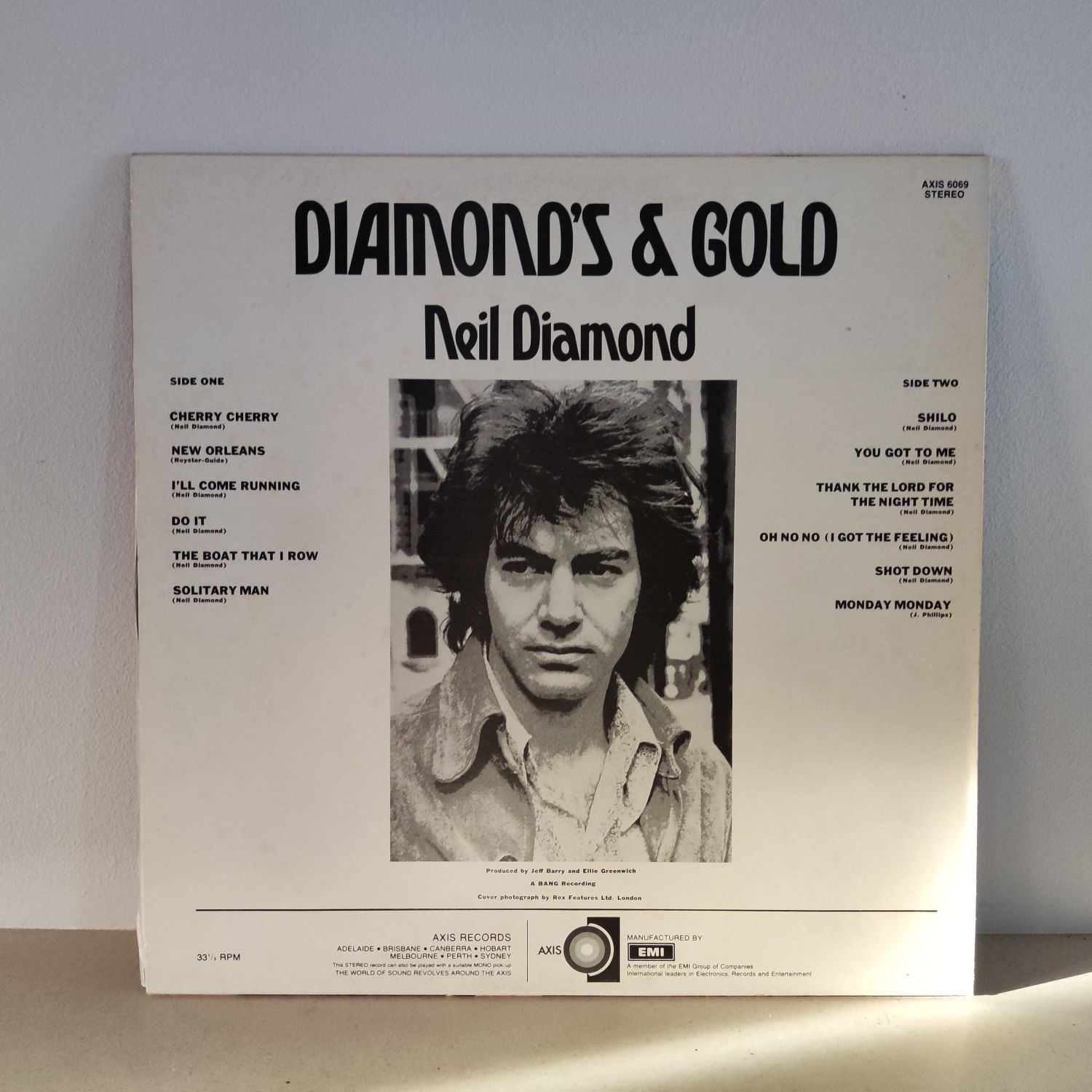 Neil Diamond - Diamond's & Gold (Australia) Disco de Vinil (vinyl)