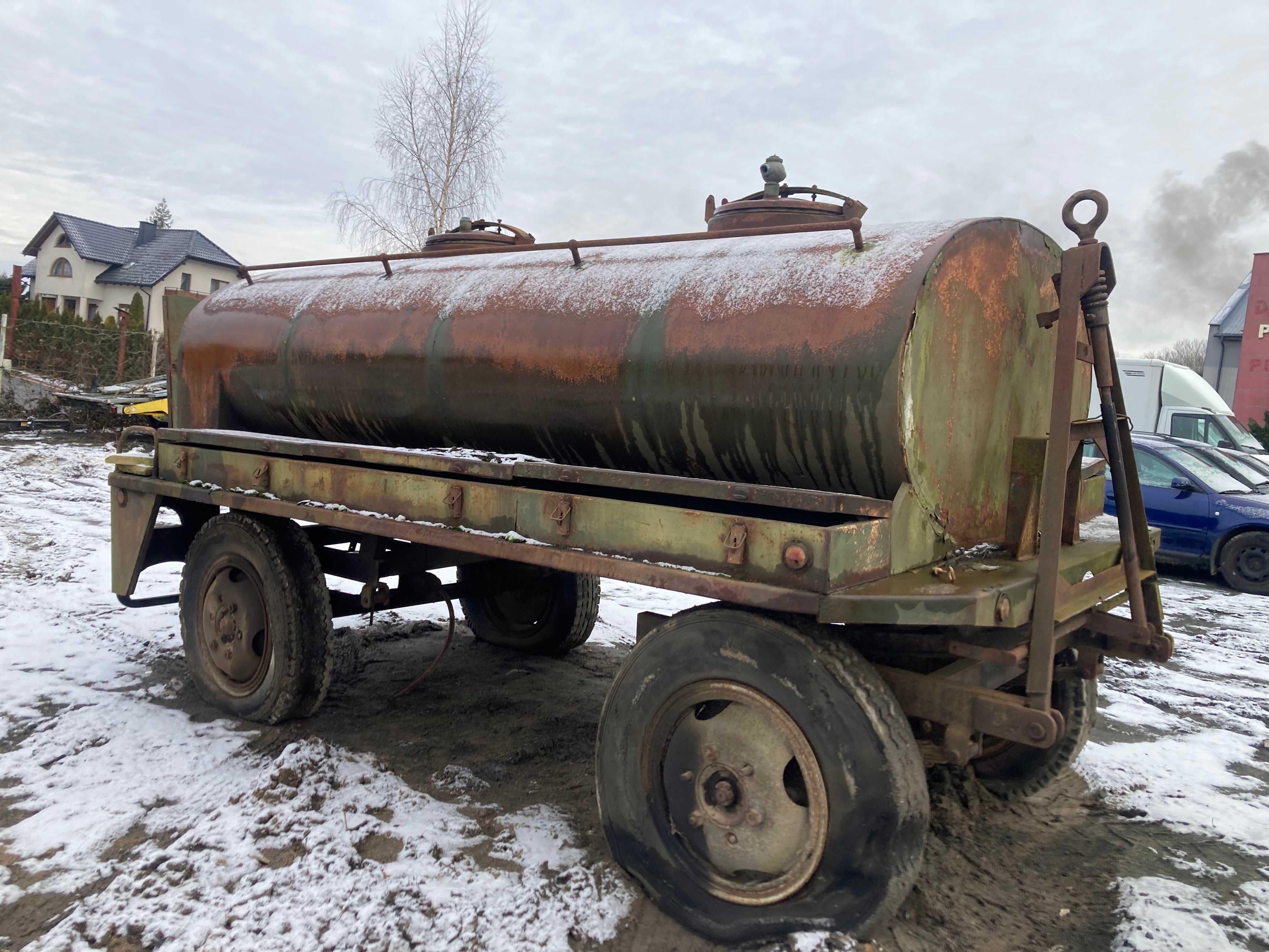 cysterna beczka aluminiowa po paliwie 3000 L