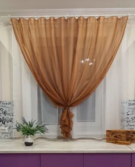 Штори. Комплект. Гарна якість. Багато кольорів на вибір.