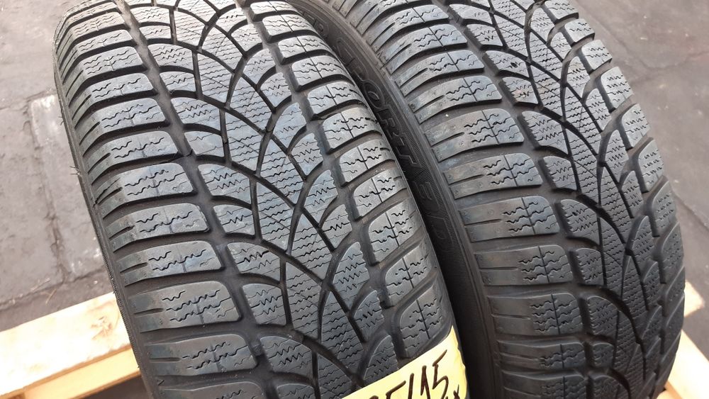 Opony Zimowe 195^65^15^.DUNLOP.Cena 120 zł.Montaż.Wysyłka.GWARANCJA.