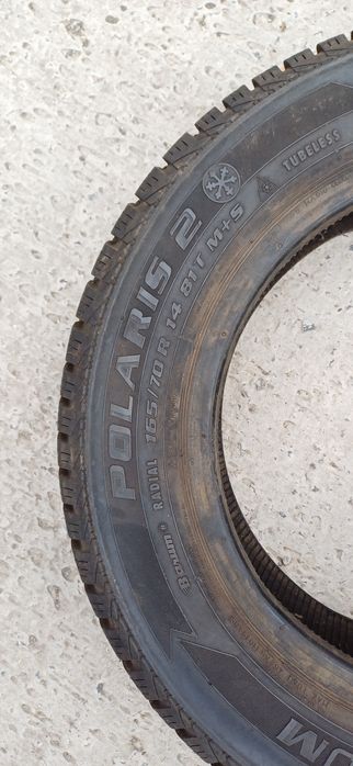 Зима 165/70/R14 7.2 мм 2шт Barum Polaris Колеса Шини Резина Склад