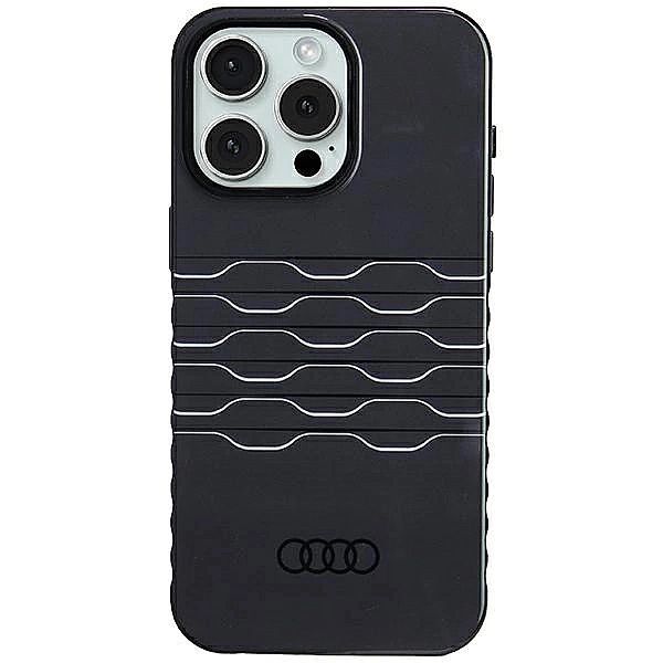 Etui Audi Iml MagSafe na iPhone 15 Pro Max - czarne