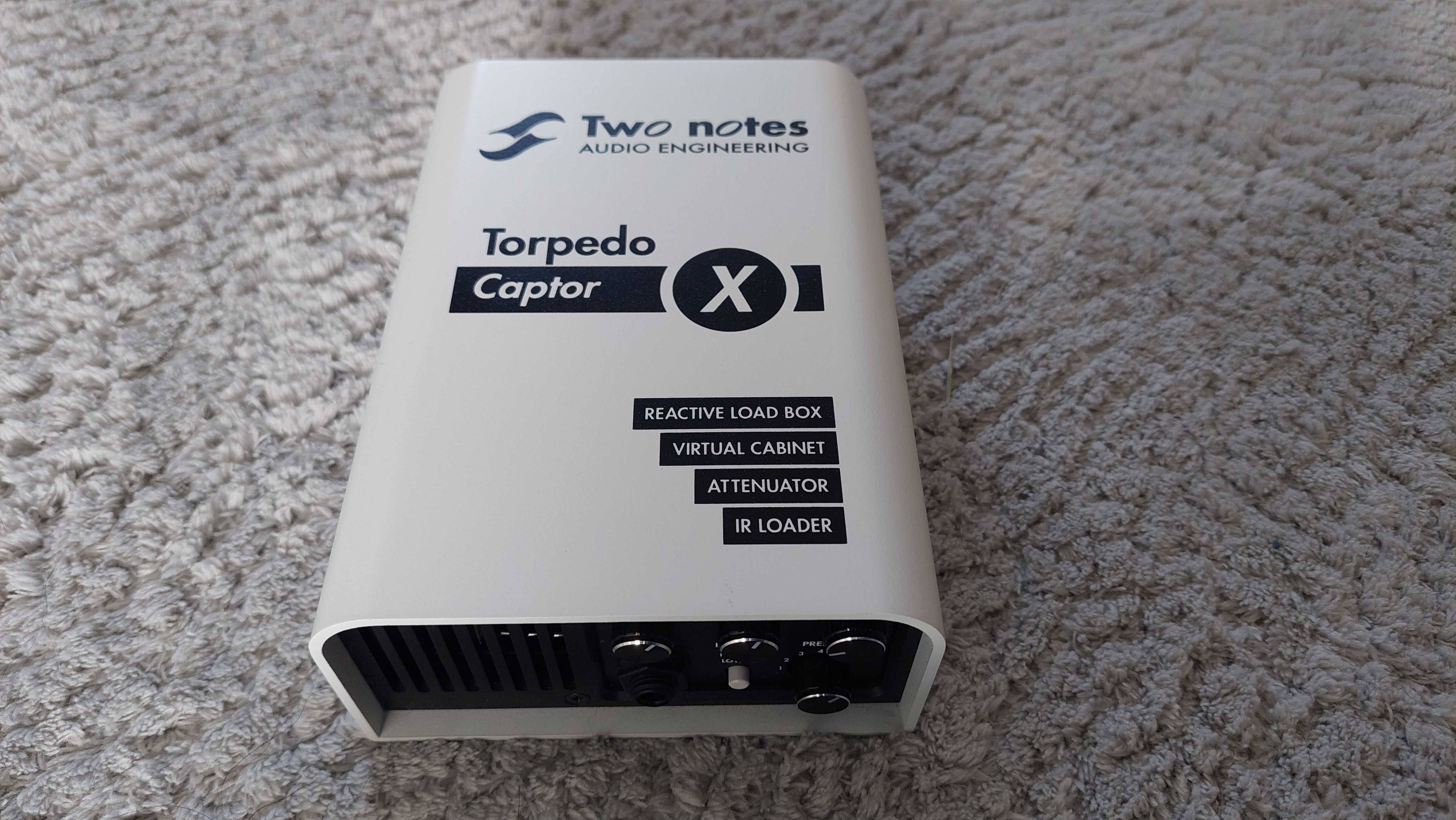 Two Notes Torpedo Captor 8 Ohm attenuator