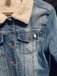 Świetna katana jeansowa z futerkiem Unicorn rozmiar 164