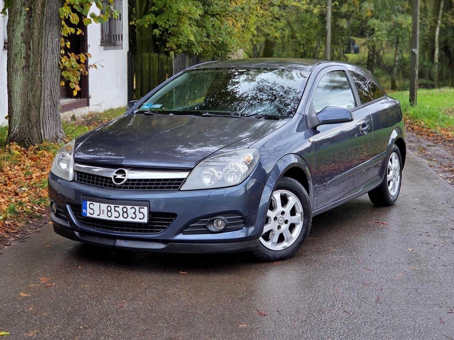 Opel Astra GTC 2007r. 1.6 106KM Klimatyzacja, Tempomat, Nowe opony!