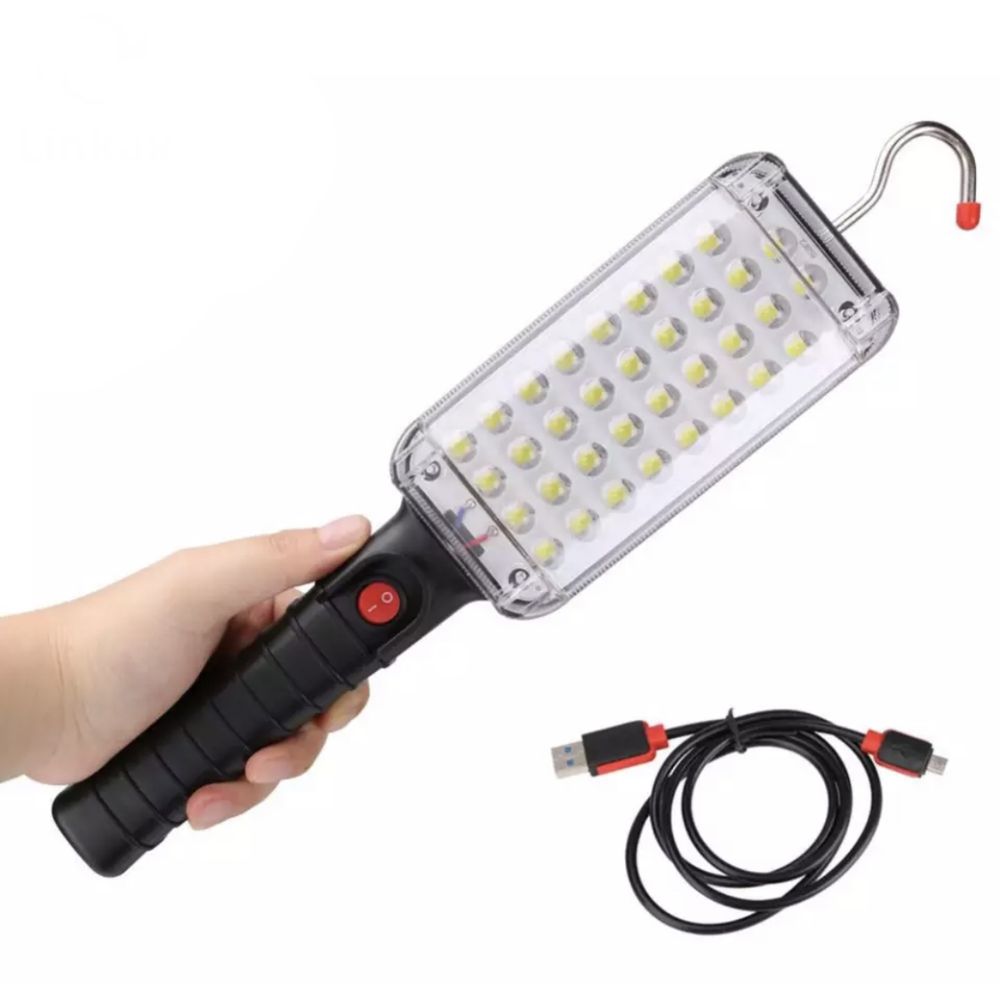 Lanterna Led profissonal recarregavel - novo